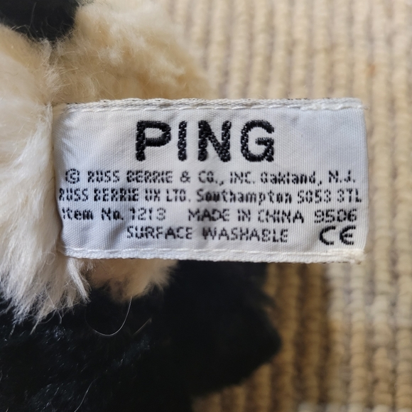 Vintage Russ Bears from the Past mini panda teddy bear - Picture 6 of 6